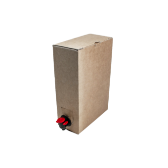 Bag-In-Box box - 500ml - brown